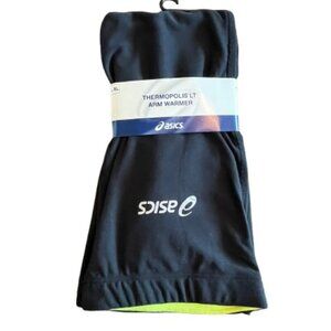 NWT Asics Thermopolis LT Black Arm Warmers